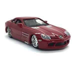 Maisto Playerz Luxury Mercedes Benz SLR McLaren Car Red Diecast 1/64 Scale